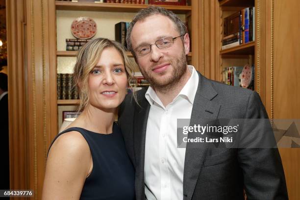 Lisa Shklovsky and Co-Founder and Managing Partner at Atreaus Capital Dmitri Shklovsky attend the U.S. Olympic And Paralympic Foundation Event Hosted...