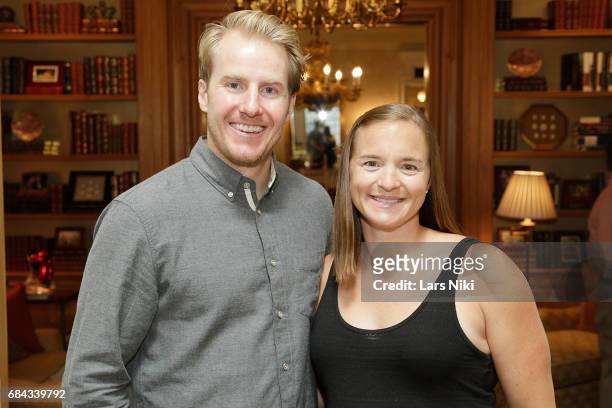 American Alpine Ski Olympic Gold Medalist Ted Ligety and American Paralympic Triathlon Bronze Medalist Melissa Stockwell attend the U.S. Olympic And...