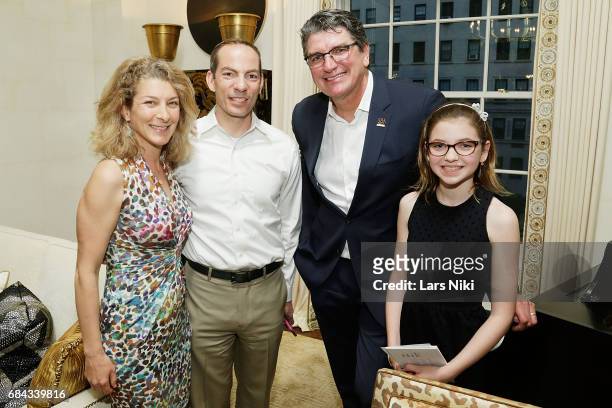 Melissa Grieco, John Grieco, Former American Olympic Swimmer Dr. Ron Karnaugh and Daniela Karnaugh attend the U.S. Olympic And Paralympic Foundation...