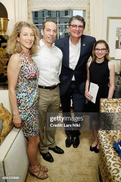 Melissa Grieco, John Grieco, Former American Olympic Swimmer Dr. Ron Karnaugh and Daniela Karnaugh attend the U.S. Olympic And Paralympic Foundation...