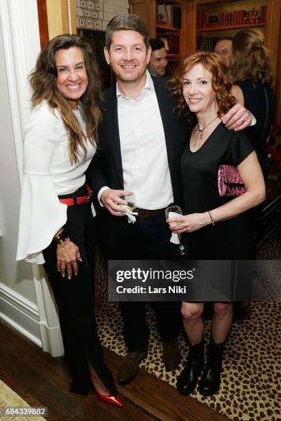 Estee Lauder Companies CTO Rhonda Vetere, Jeff Blockinger and Sherry Blockinger attend the U.S. Olympic And Paralympic Foundation Event Hosted By...