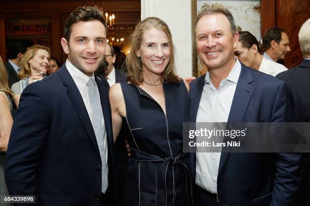 Olympic and Paralympic Foundation Associate Director of Major Gifts Jason Rizzi, Kristin Selvala and CEO and Co-Founder of Harvest Volatility...