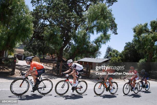 12th Amgen Tour of California Men 2017 / Stage 4 Evan HUFFMAN / Lennard HOFSTEDE / Rob BRITTON / Matthias LE TURNIER / Gavin MANNION / Santa Barbara-...