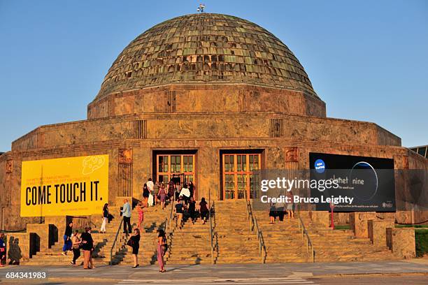 adler planetarium - adler planetarium stock pictures, royalty-free photos & images