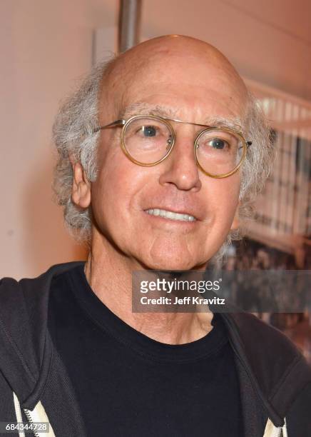 Larry David at the LA Premiere of "If You're Not In The Obit, Eat Breakfast" from HBO Documentaries on May 17, 2017 in Beverly Hills, California.