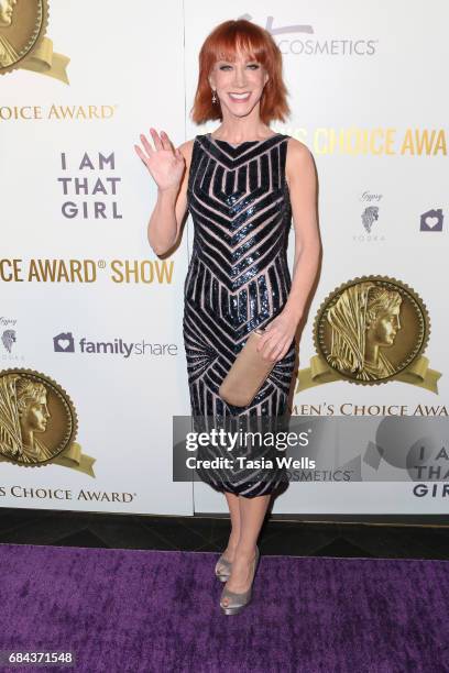 Comedian Kathy Griffin attends the Women's Choice Award Show at Avalon Hollywood on May 17, 2017 in Los Angeles, California.