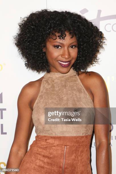 Actress Gabrielle Dennis attends the Women's Choice Award Show at Avalon Hollywood on May 17, 2017 in Los Angeles, California.