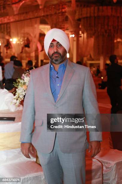 Architect Kulmeet Shangari during the launch of prestigious project Elan Miracle, hosted by Real Estate Company Elan Group, on May 13, 2017 in...