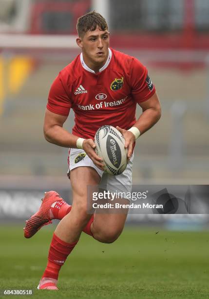 Munster , Ireland - 6 May 2017; Dan Goggin of Munster during the Guinness PRO12 Round 22 match between Munster and Connacht at Thomond Park, in...