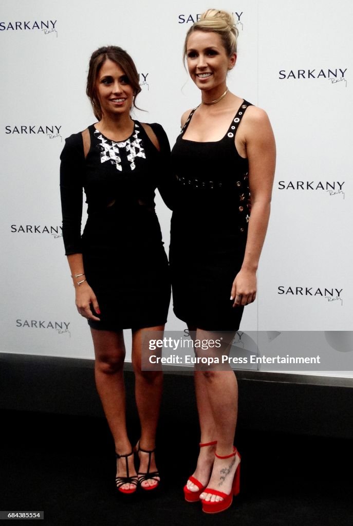 Antonella Roccuzzo And Sofia Balbi Attend Sarkany Boutique Opening in Barcelona