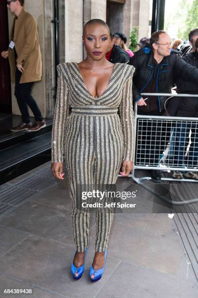 Laura Mvula attends the Ivor Novello Awards at Grosvenor House on May 18, 2017 in London, England.