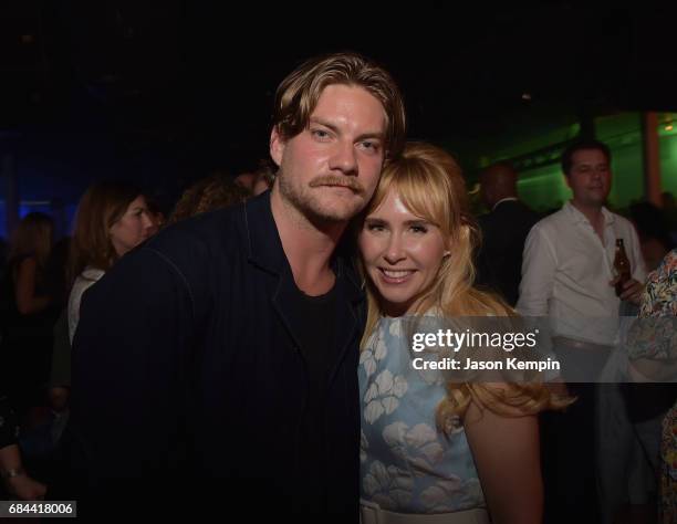 Jake Weary and Andree Vermeulen attend the 2017 Adult Swim Upfront Party at Terminal 5 on May 17, 2017 in New York City.