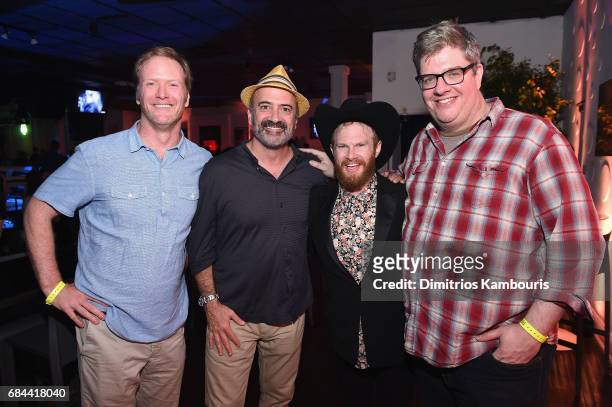 Dave Willis, Matt Servitt, Henry Zebrowski, and Casper Kelly attend the 2017 Adult Swim Upfront Party at Terminal 5 on May 17, 2017 in New York City.