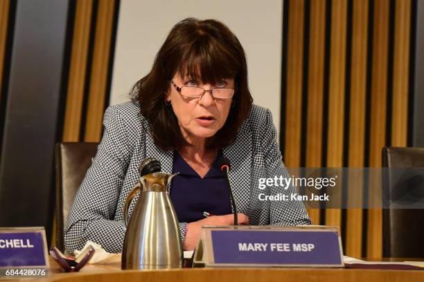 Mary Fee MSP, Convener of the Scottish Parliament Justice Sub-Committee on Policing, questions Scottish Police Authority Chair Andrew Flanagan, on...