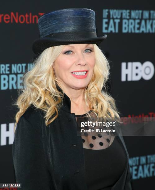 Nancy Wilson attends the premiere of HBO's 'If You're Not In The Obit, Eat Breakfast' on May 17, 2017 in Beverly Hills, California.