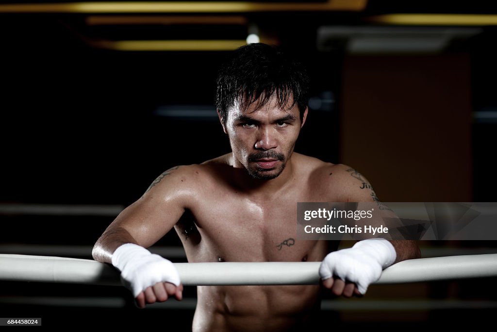 Manny Pacquiao Prepares For Fight Against Jeff Horn