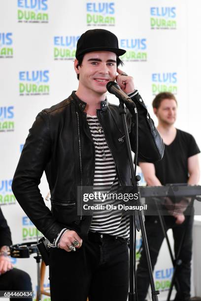 Leon Else performs on "The Elvis Duran Z100 Morning Show" at Z100 Studio on May 18, 2017 in New York City.