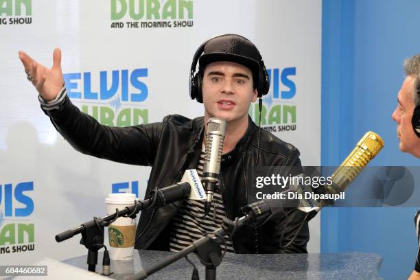 Leon Else visits "The Elvis Duran Z100 Morning Show" at Z100 Studio on May 18, 2017 in New York City.