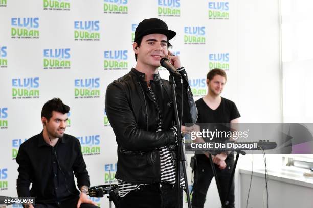 Leon Else performs on "The Elvis Duran Z100 Morning Show" at Z100 Studio on May 18, 2017 in New York City.