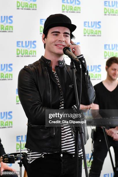 Leon Else performs on "The Elvis Duran Z100 Morning Show" at Z100 Studio on May 18, 2017 in New York City.