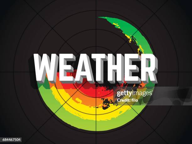 極端天氣雷達 - extreme weather 幅插畫檔、美工圖案、卡通及圖標