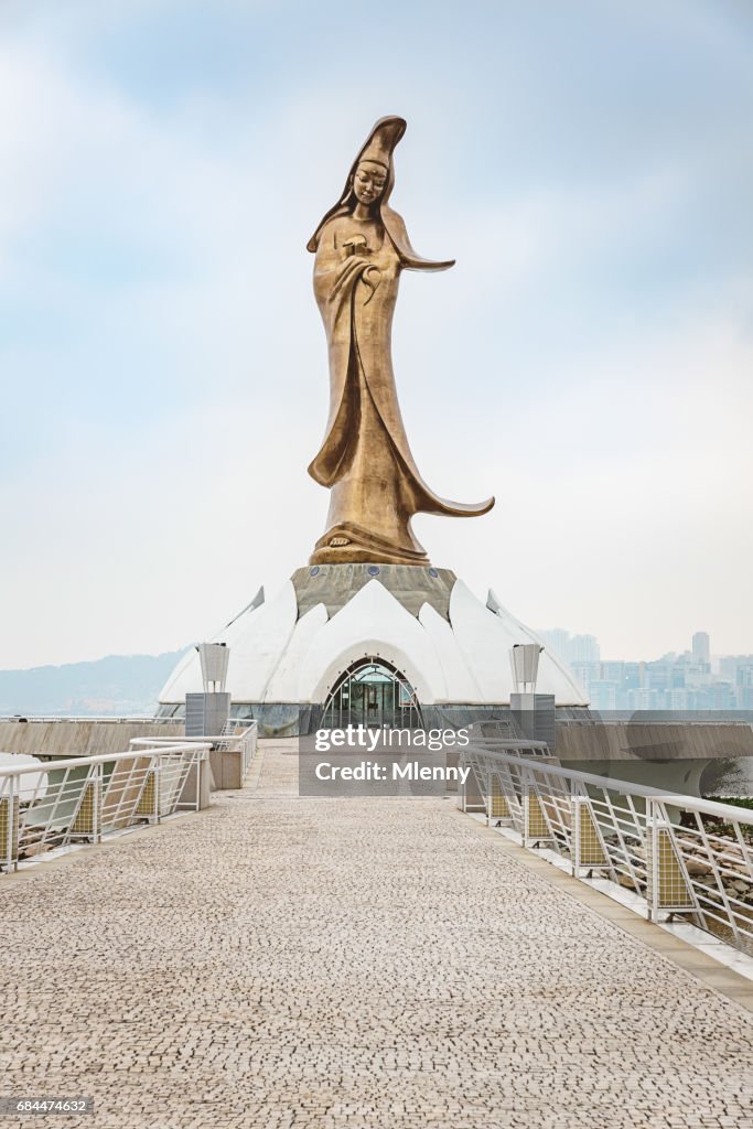 Macau Kun Iam Goddess of Mercy Statue Macau China