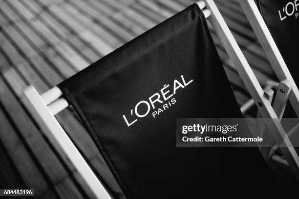 General view during a screening at the L'Oreal Paris cinema club during the 70th annual Cannes Film Festival on May 17, 2017 in Cannes, France.