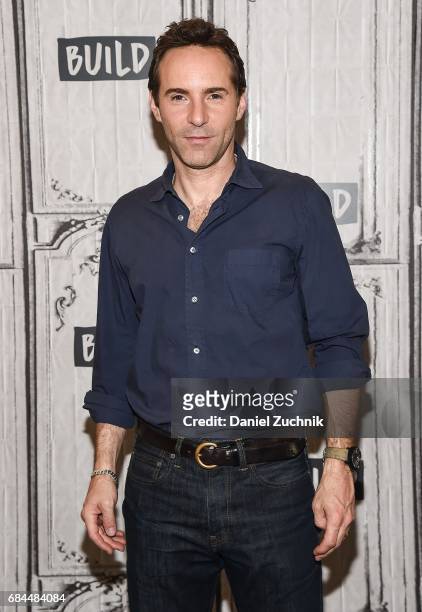 Alessandro Nivola attends the Build Series to discuss the new film 'The Wizard of Lies' at Build Studio on May 18, 2017 in New York City.