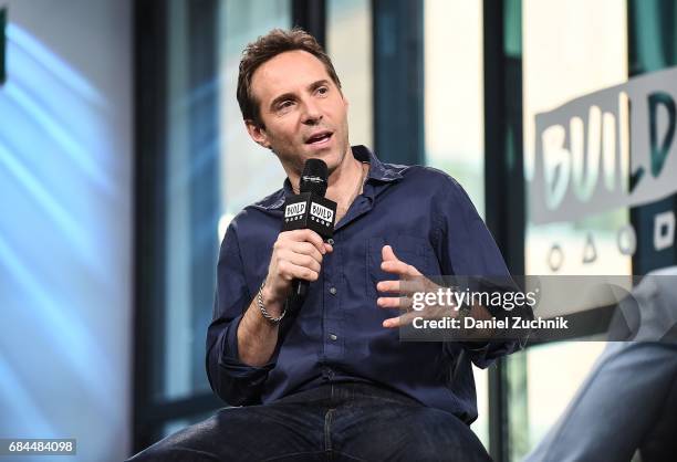 Alessandro Nivola attends the Build Series to discuss the new film 'The Wizard of Lies' at Build Studio on May 18, 2017 in New York City.