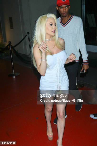 Courtney Stodden is seen on May 17, 2017 in Los Angeles, California.