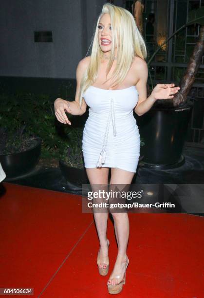 Courtney Stodden is seen on May 17, 2017 in Los Angeles, California.