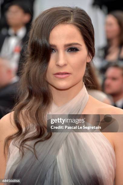 Gianna Simone attends the "Loveless " screening during the 70th annual Cannes Film Festival at Palais des Festivals on May 18, 2017 in Cannes, France.