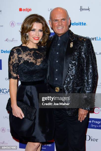 Natasha Kaplinsky and Roja Dove attends the Fragrance Foundation Awards at The Brewery on May 18, 2017 in London, England.