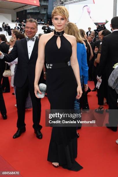 Andrea Osvart attends the "Loveless " screening during the 70th annual Cannes Film Festival at Palais des Festivals on May 18, 2017 in Cannes, France.