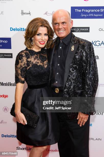 Natasha Kaplinsky and Roja Dove attend the Fragrance Foundation Awards at The Brewery on May 18, 2017 in London, England.