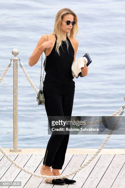Natasha Poly is spotted during the 70th annual Cannes Film Festival at on May 18, 2017 in Cannes, France.