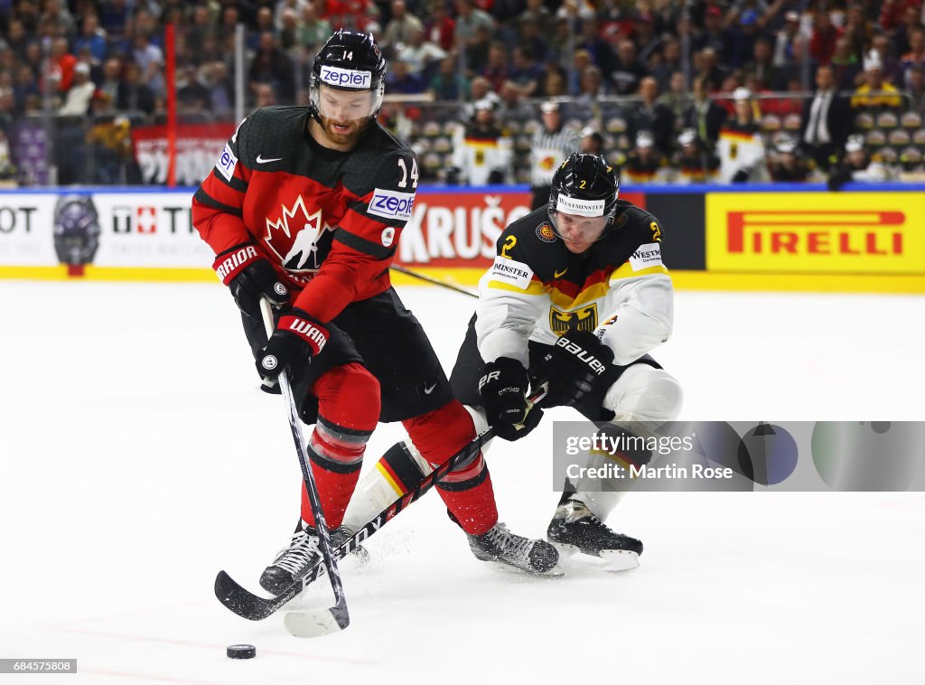 Canada v Germany - 2017 IIHF Ice Hockey World Championship - Quarter Final