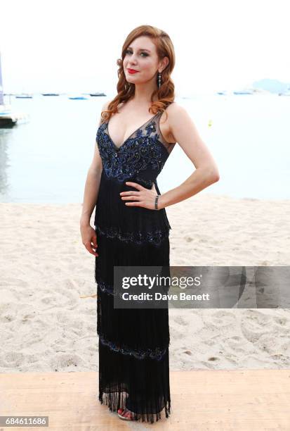 Lila Feinberg attends the Amazon Studios official after party for "Wonderstruck" at the iconic Nikki Beach pop-up venue during the 70th annual Cannes...