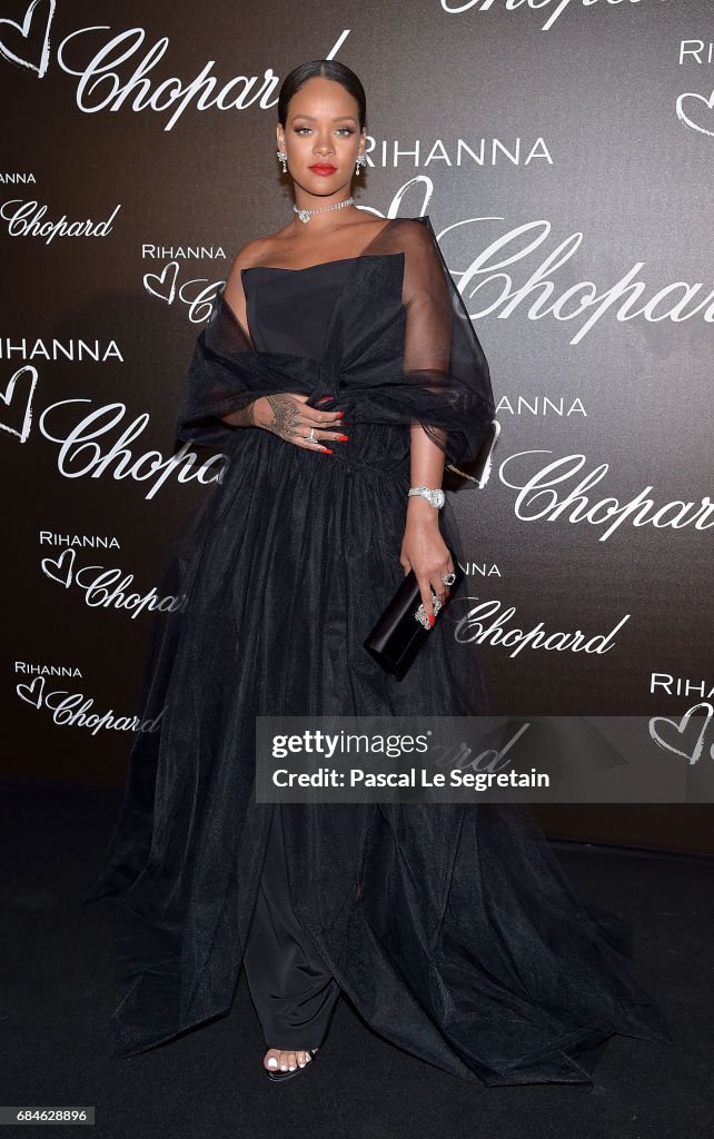 Chopard Dinner in Honour of Rihanna and The Rihanna X Chopard Collection - The 70th Annual Cannes Film Festival