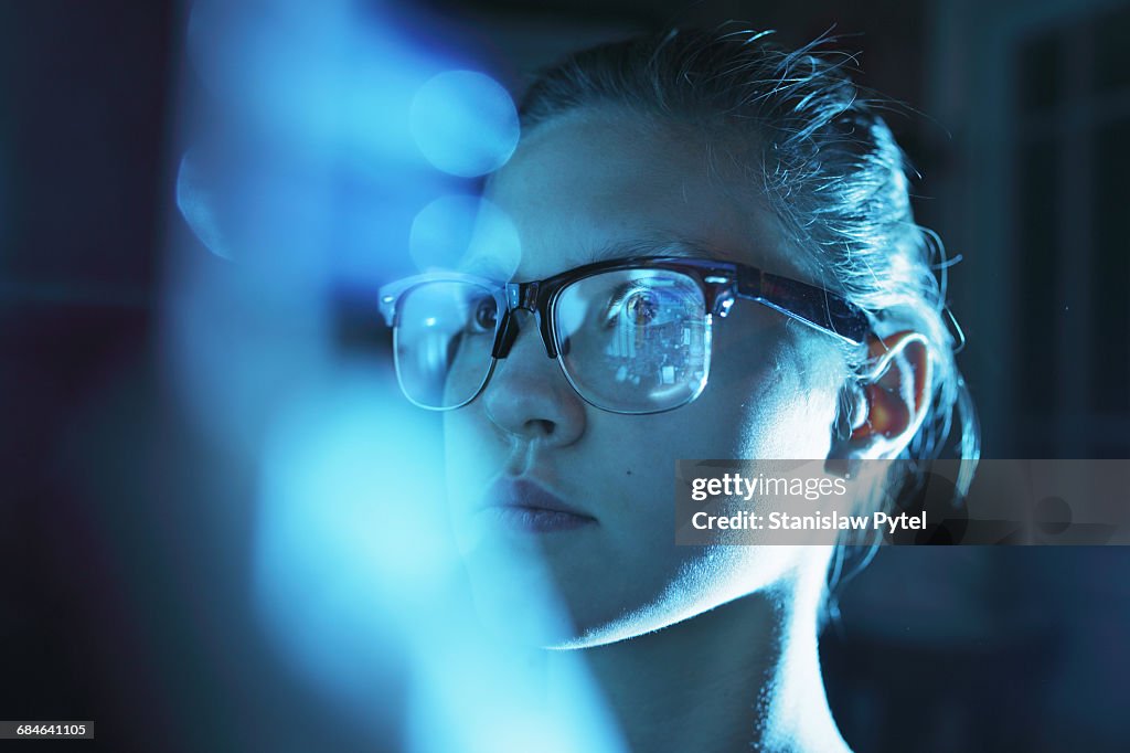 Portrait of a female researcher