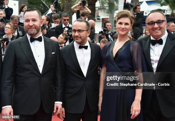 Cinematographer Mikhail Krichman, actor Alexey Rozin, director Andrey Zvyagintsev, actress Maryana Spivak and producer Alexander Rodnyansky attend...