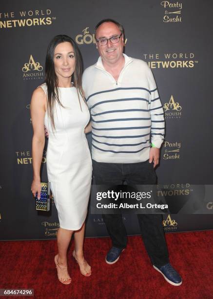 Actress Janet Roth and Steve Owens arrive for The World Networks Presents Launch Of The Goddess Empowered held at Brandview Ballroom on May 17, 2017...