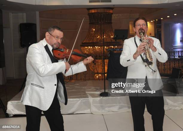 Jacob & Jacob perform at The World Networks Presents Launch Of The Goddess Empowered held at Brandview Ballroom on May 17, 2017 in Glendale,...