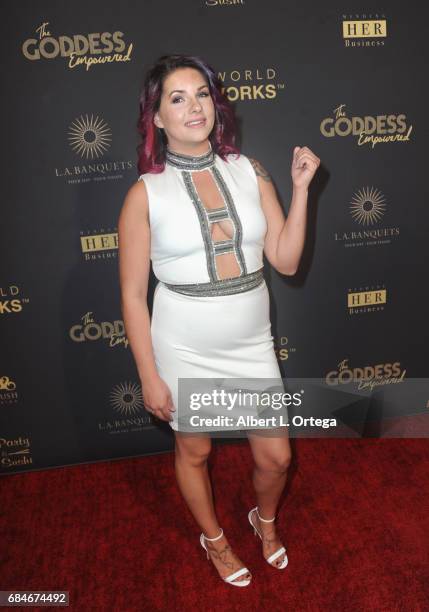 Suzanne Dougherty arrives for The World Networks Presents Launch Of The Goddess Empowered held at Brandview Ballroom on May 17, 2017 in Glendale,...