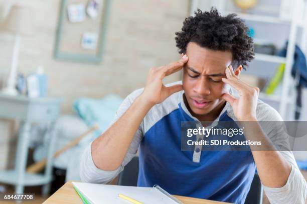 Homework Angry 124 Boy In Dorm Room Stock Photos, High-Res Pictures, and Images ...