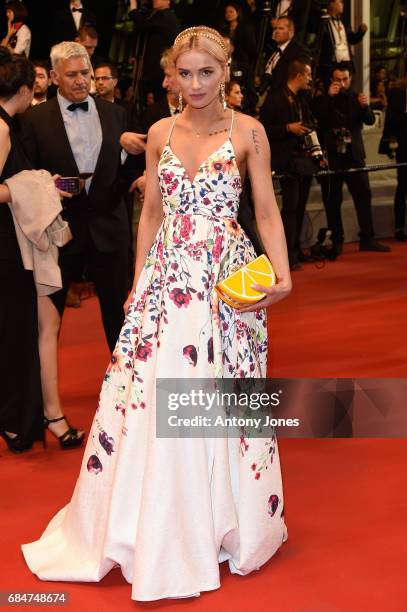 Guest attends the "Blade Of The Immortal " premiere during the 70th annual Cannes Film Festival at Palais des Festivals on May 18, 2017 in Cannes,...