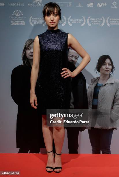 Actress Andrea Trepat attends the 'No se decir adios' premiere at Palacio de la Prensa cinema on May 18, 2017 in Madrid, Spain.