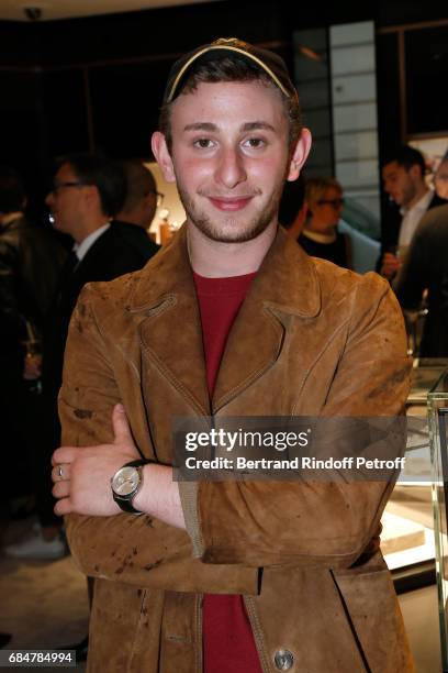 Actor Kacey Mottet-Klein attends the Montblanc : Champs-Elysees Flagship Reopening on May 18, 2017 in Paris, France.