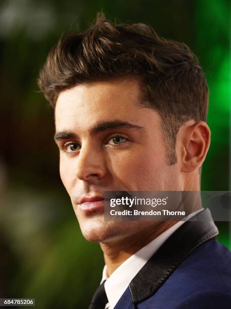 Zac Efron attends the Australian premiere of 'Baywatch' at Hoyts EQ on May 18, 2017 in Sydney, Australia.