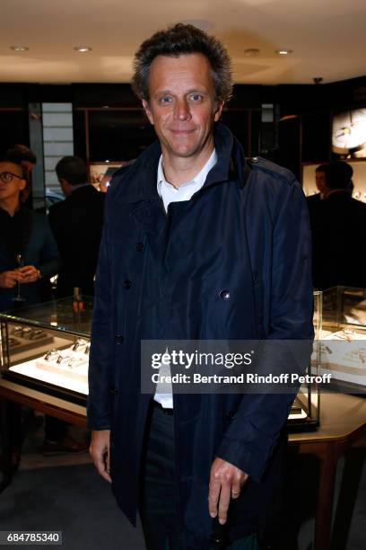 Arthur Sadoun attends the Montblanc : Champs-Elysees Flagship Reopening on May 18, 2017 in Paris, France.